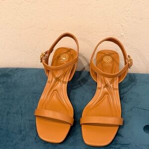 Vince Camuto Tan Leather Heels